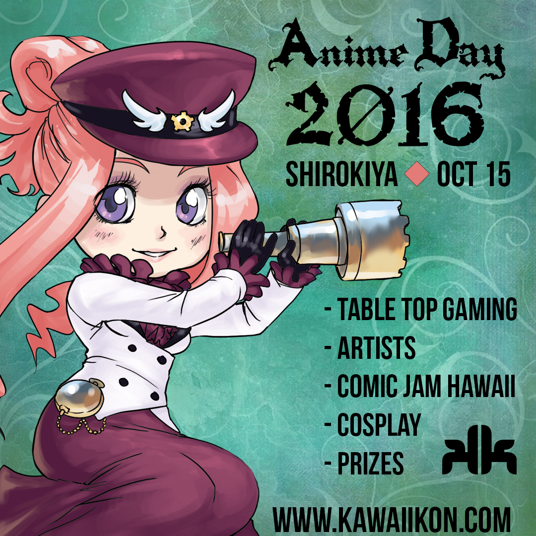 Anime Day October 15, 2016 at Shirokiya - Kawaii Kon