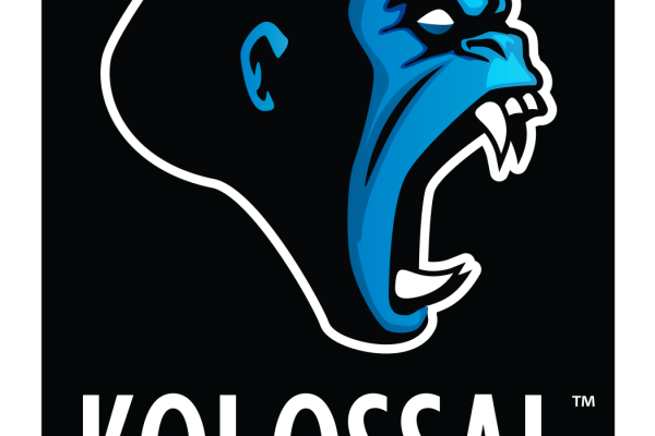 Kolossal Logo Black Background